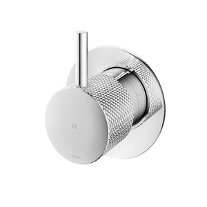 HotBath HotBath Cobber X losse ronde greep voor inbouw stopkraan warm CX010H Chroom HotBath Cobber X losse ronde greep voor inbouw stopkraan warm CX010H Chroom