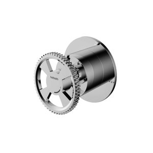 HotBath HotBath Cobber @work losse ronde greep voor inbouw stopkraan warm Chroom CW010HEXTCR HotBath Cobber @work losse ronde greep voor inbouw stopkraan warm Chroom CW010HEXTCR