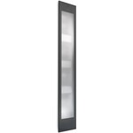 Sunshower Sunshower Deluxe Black UV- en infrarood inbouwapparaat 32x187x16cm full body 2000watt zwart/aluminium