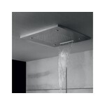 HotBath Mate inbouwhoofddouche vierkant 50x50cm met cascade en spray nikkel Geborsteld HotBath HotBath Mate inbouwhoofddouche vierkant 50x50cm met cascade en spray nikkel Geborsteld