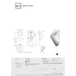 JEE-O urinoir randloos - 007-7007 | Mat wit JEE-O JEE-O urinoir randloos - 007-7007 | Mat wit