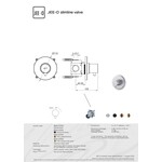 JEE-O Slimline Wand Inbouw Stopkraan 800-2700 | Geborsteld RVS JEE-O JEE-O Slimline Wand Inbouw Stopkraan 800-2700 | Geborsteld RVS