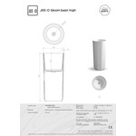 JEE-O Bloom Vrijstaande Wastafel SWMBAS83-Goud | Mat Goud JEE-O JEE-O Bloom Vrijstaande Wastafel SWMBAS83-Goud | Mat Goud