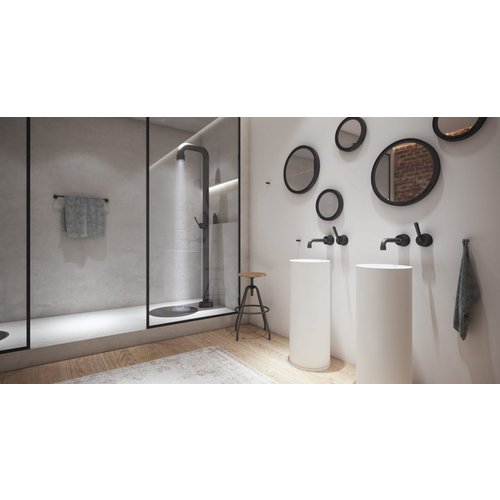 JEE-O Soho Waskom Hoog SWMBAS69-Black | Zwart JEE-O JEE-O Soho Waskom Hoog SWMBAS69-Black | Zwart