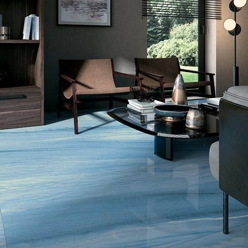 Mirage Wanderlust WA04 azul puro lucido vloertegel 80x80 cm Mirage Mirage Wanderlust WA04 azul puro lucido vloertegel 80x80 cm