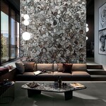 Mirage Wanderlust WA10 agata black lucido wandtegel 120x278 cm Mirage Mirage Wanderlust WA10 agata black lucido wandtegel 120x278 cm