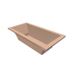 Xenz Xenz Society Inbouwbad 190x90 Bahama beige