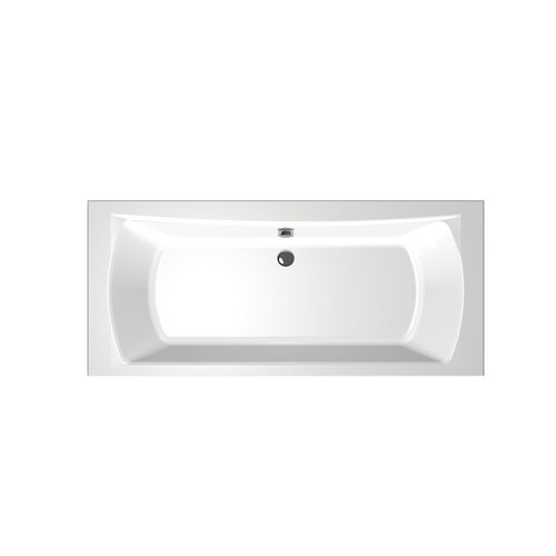 Xenz Xenz Robijn Inbouwbad 180x80 Wit met rand van 2,5cm