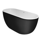 Xenz Xenz Humberto Solid Surface bad 170x72x63 Bicolor Wit/Zwart