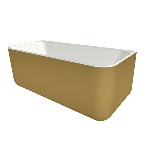 Xenz Xenz Guido Solid Surface bad 160x71x62 Bicolor Wit/Goud