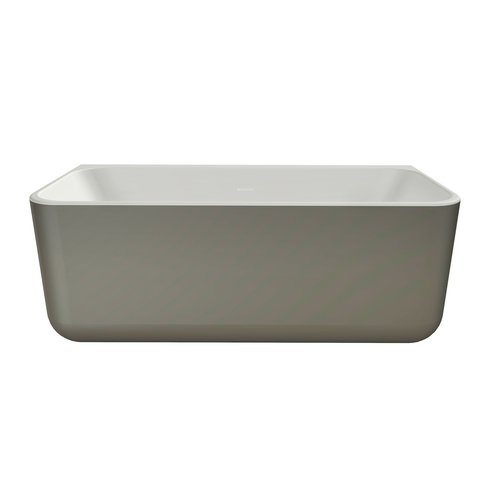 Xenz Xenz Guido Solid Surface bad 160x71x62 Bicolor Wit/ZijdeGrijs