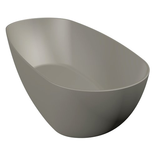 Xenz Xenz Michelle Solid surface bad 180x80x60 Cement incl. clickwaste en sifon