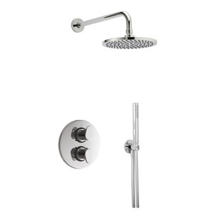 Xenz Cinca - Douche inbouwset (compleet) Chroom incl. Tec-box