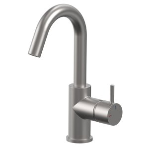 Xenz Duero Plus - wastafelkraan Inox