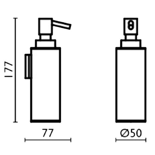 Xenz Xenz Duero Zeep dispenser Oud koper