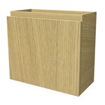 Xenz Xenz One Fonteinkastje links 44,5x40x19,5 Blank Oak geborsteld