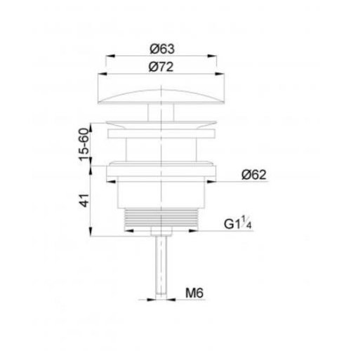 Xenz Xenz Pure - Altijd open plug Inox