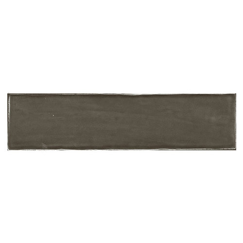 Terratinta Betonbrick wall mud glossy wandtegel 7.5x30cm Terratinta Terratinta Betonbrick wall mud glossy wandtegel 7.5x30cm