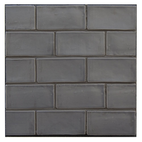 Terratinta Betonbrick wall mud mat wandtegel 7.5x15cm Terratinta Terratinta Betonbrick wall mud mat wandtegel 7.5x15cm
