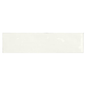 Terratinta Terratinta Betonbrick wall white glossy wandtegel 7.5x30cm Terratinta Betonbrick wall white glossy wandtegel 7.5x30cm