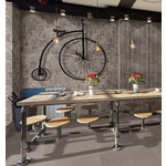 Terratinta Betonepoque sarah 08 clay mud vloertegel 20x20cm Terratinta Terratinta Betonepoque sarah 08 clay mud vloertegel 20x20cm