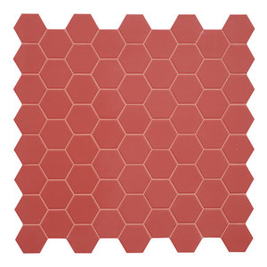 Terratinta Terratinta Hexa cherry pie mat mosaico mozaïek 31.6x31.6cm Terratinta Hexa cherry pie mat mosaico mozaïek 31.6x31.6cm