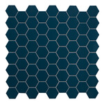 Terratinta Hexa deep navy mat mosaico mozaïek 31.6x31.6cm Terratinta Terratinta Hexa deep navy mat mosaico mozaïek 31.6x31.6cm