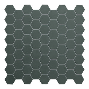 Terratinta Hexa green echo mat mosaico mozaïek 31.6x31.6cm