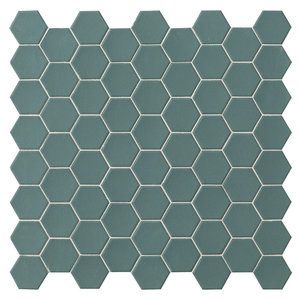 Terratinta Hexa laurel green mat mozaïek 31.6x31.6cm