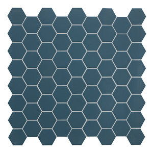 Terratinta Hexa ocean wave mat mosaico mozaïek 31.6x31.6cm