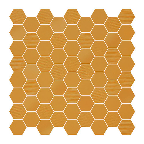 Terratinta Terratinta Hexa yellow corn mix mosaico mozaïek 31.6x31.6cm