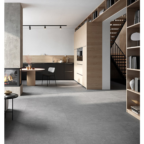 Terratinta Lagom graphite mat vloertegel 30x60cm Terratinta Terratinta Lagom graphite mat vloertegel 30x60cm