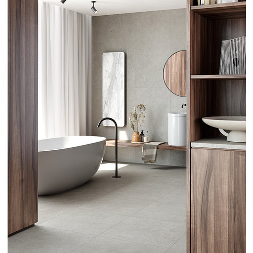 Terratinta Lagom smoke mat vloertegel 60x120cm Terratinta Terratinta Lagom smoke mat vloertegel 60x120cm