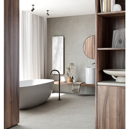 Terratinta Terratinta Lagom smoke mat vloertegel 90x90cm