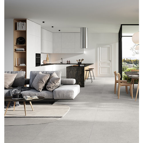 Terratinta Lagom white mat vloertegel 90x90cm Terratinta Terratinta Lagom white mat vloertegel 90x90cm