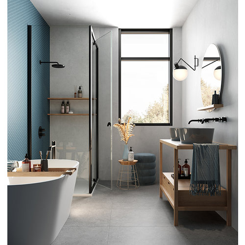 Terratinta Lagom white mat vloertegel 90x90cm Terratinta Terratinta Lagom white mat vloertegel 90x90cm