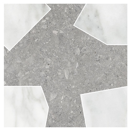 Terratinta Vicentina cross dark mix mozaïek 29x29cm Terratinta Terratinta Vicentina cross dark mix mozaïek 29x29cm