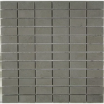 Terratinta Betontech clay lappato mosaico (2.5x5) mozaïek 30x30cm Terratinta Terratinta Betontech clay lappato mosaico (2.5x5) mozaïek 30x30cm