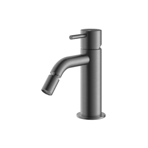 HotBath Archie Bidetmengkraan Geborsteld Gunmetal PVD AR018BGP HotBath HotBath Archie Bidetmengkraan Geborsteld Gunmetal PVD AR018BGP