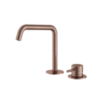 HotBath Archie Wastafelmengkraan 2 gats zonder waste Geborsteld Koper PVD AR023BCP HotBath HotBath Archie Wastafelmengkraan 2 gats zonder waste Geborsteld Koper PVD AR023BCP