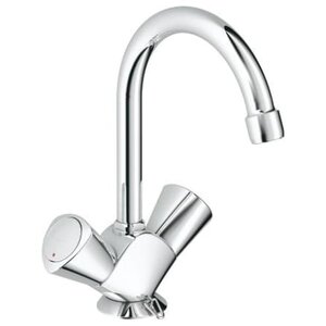 Grohe Costa-s wastafelkraan met ketting Chroom