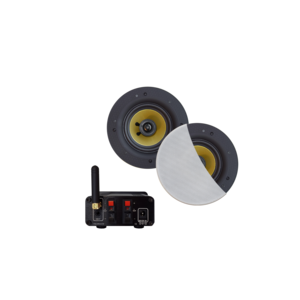 Bluetooth audiosysteem met Rumba speakers (wit)
