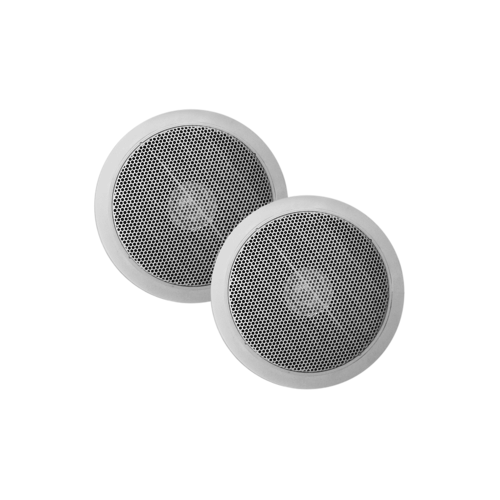 Aquasound Jive-economy speaker set in het wit, 155 x 35 mm, 55 WATT