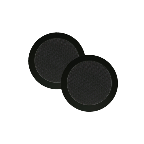 Aquasound Twist speaker set zwart (afm. 135 X 43 mm) 45 WATT