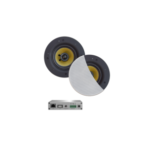 WIFI-Audiosysteem incl Rumba speakers (wit) 30 WATT