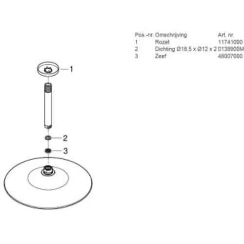 Grohe Grohe Euphoria 260 smartcontrol hoofddoucheset 3f 142 mm Chroom