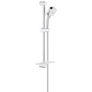 Grohe Tempesta New Cosmopolitan glijstangset III 60 cm9,5 liter per minuutmet zeepschaal Chroom