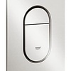 Grohe Arena Cosmopolitan bedieningsplaat 2-knops verticaal Supersteel