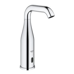 Grohe Grohe Essence E electronische wastafelkraan IR batterij z/menging Chroom Grohe Essence E electronische wastafelkraan IR batterij z/menging Chroom
