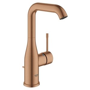 Grohe Grohe Essence New L-Size wastafelkraan hoog met waste warm Sunset Geborsteld Grohe Essence New L-Size wastafelkraan hoog met waste warm Sunset Geborsteld